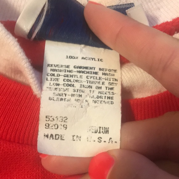 Vintage “Days of Christmas” sweatshirt size medium - Picture 7 of 8